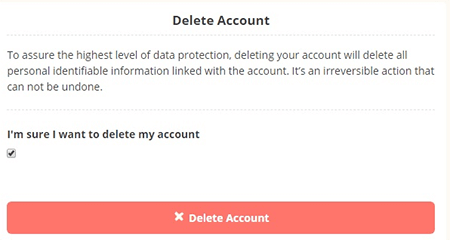 Delete Memrise Account