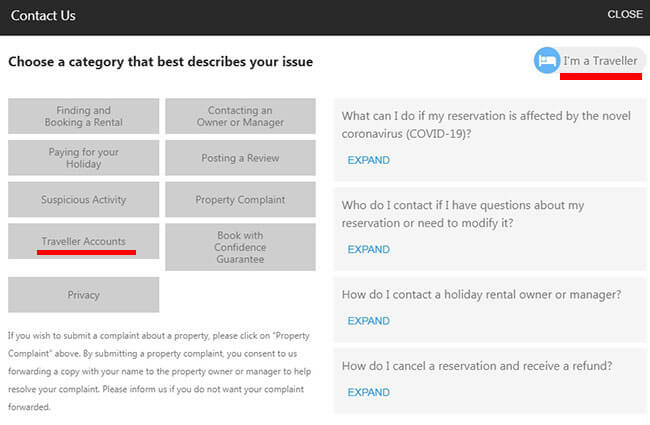 How To Delete HomeAway Account