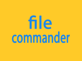 file commander delete account